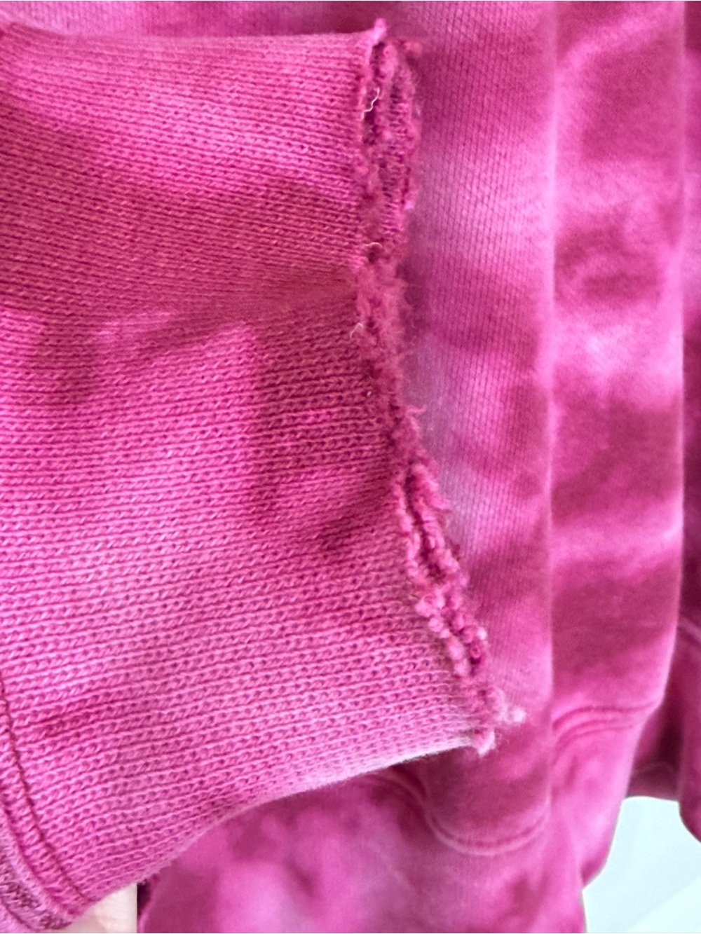 Nike Vintage Y2K Sweatshirt Pink Tie-Dye Distressed Barbiecore - Picture 3 of 5